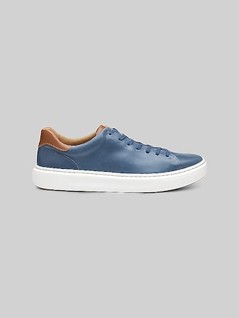 Blue Dress Sneakers
