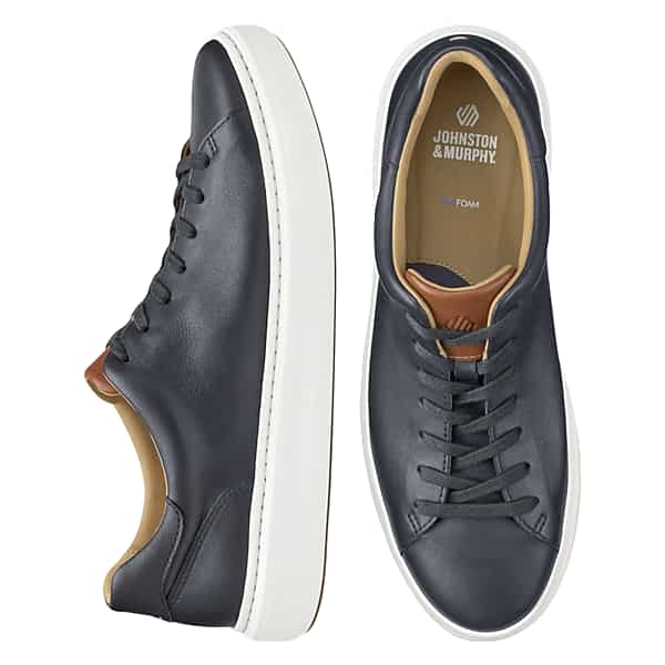 Johnston & Murphy Men's Johnston & Amp; Murphy Anders Lace-To-Toe Sneakers Black - Size: 13 D-Width TMW42WR30402