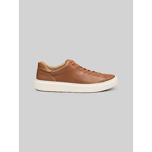 Johnston & Murphy Men's Anders Lace-To-Toe Sneakers Tan - Size: 10 D-Width
