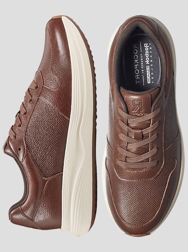 Rockport Men's DMX Colby Casual Sneakers , Natural / Tan