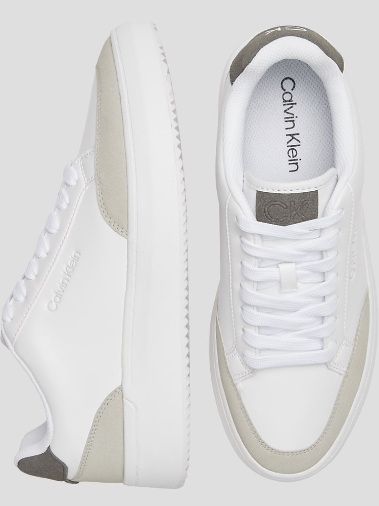 Calvin klein sneakers white discount