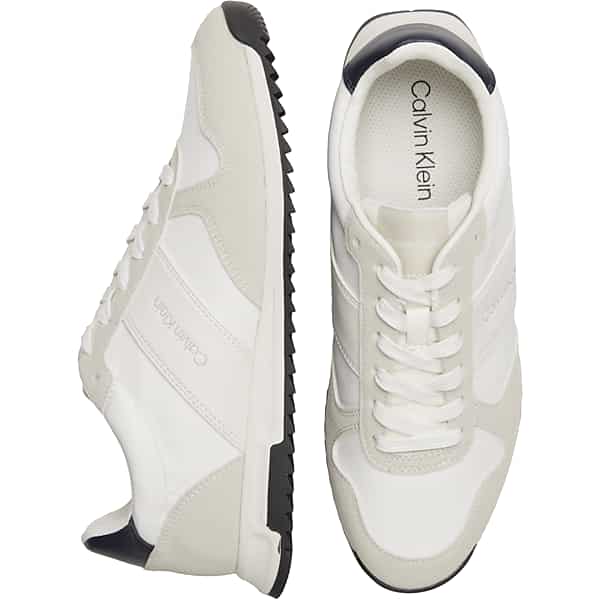 Calvin Klein Men's Granit Lace-up Sneakers Gray - Size: 10 D-Width TMW42XD00404