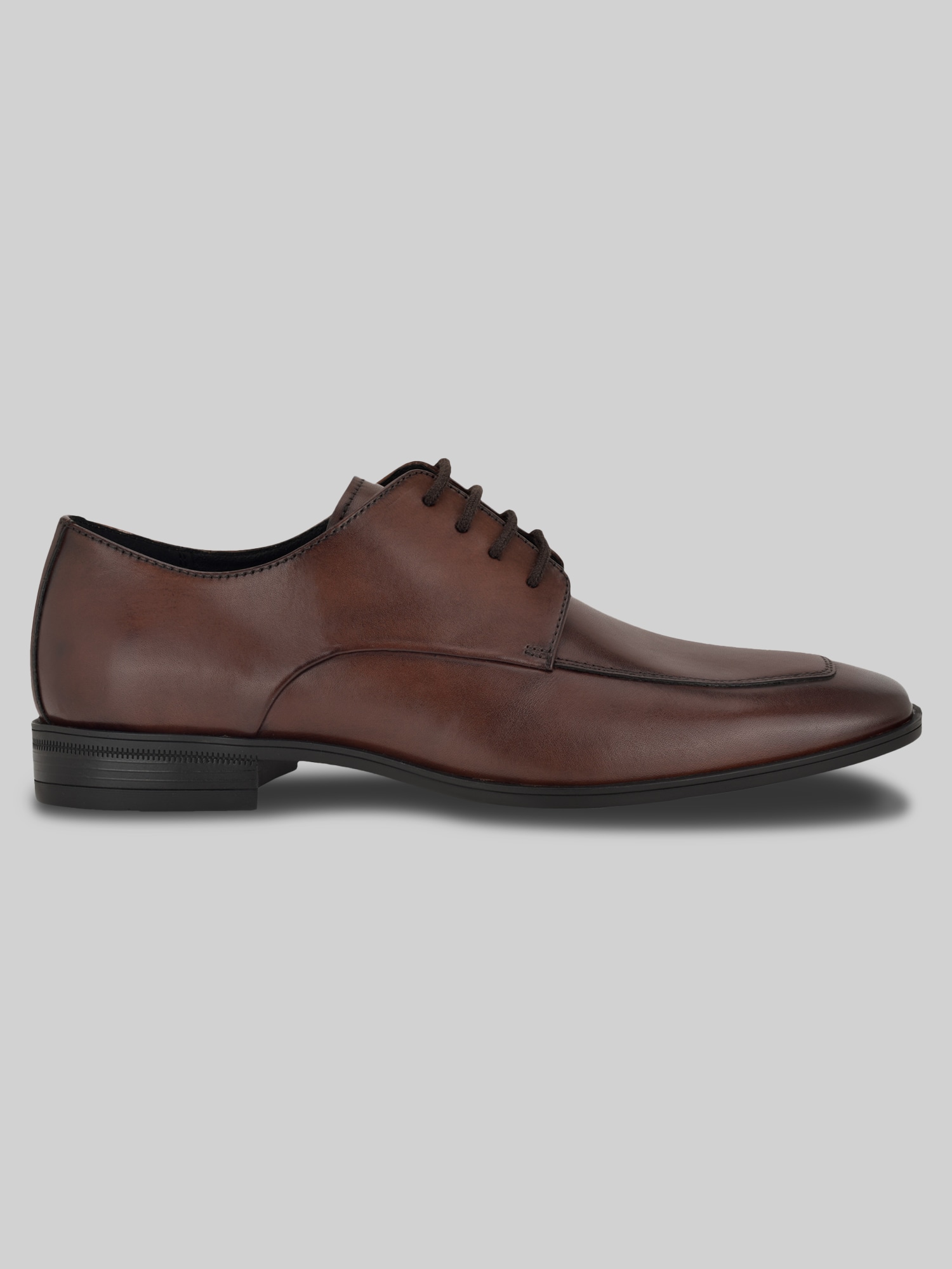 Calvin Klein Men's Malley Lace Up Dress Oxford - Brown - Oxfords