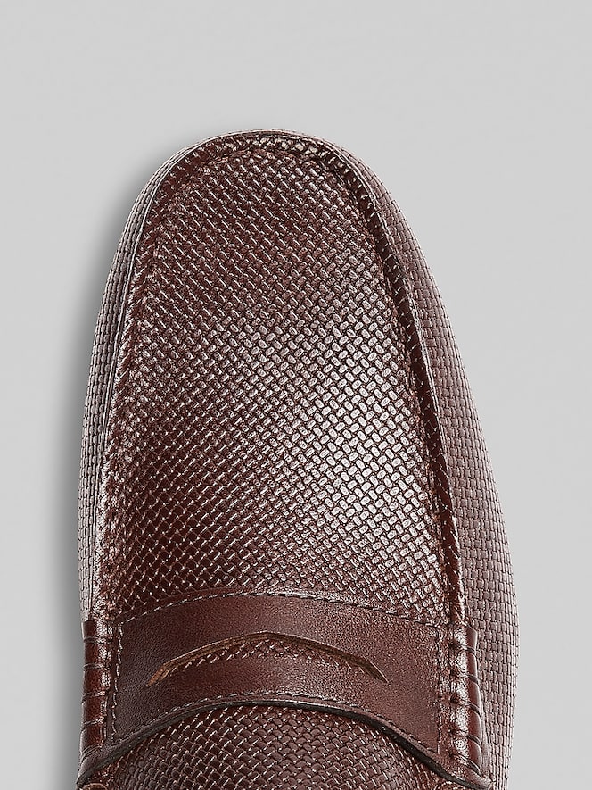 Florsheim Motor Leather Moc Toe Penny Loafers