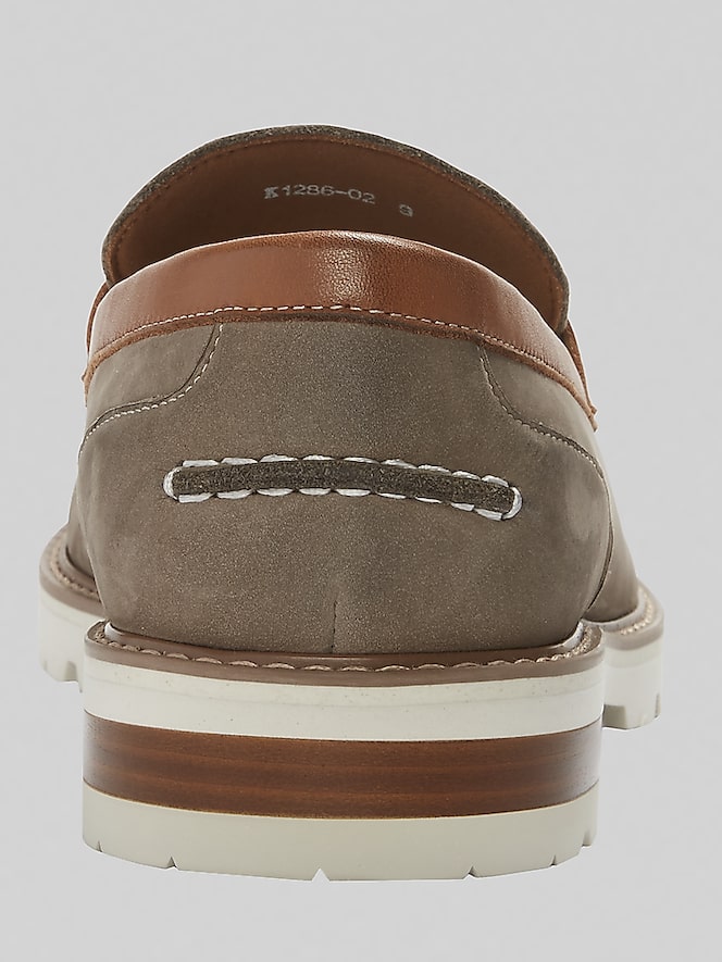 Florsheim Renegade Leather Moc Toe Penny Loafers