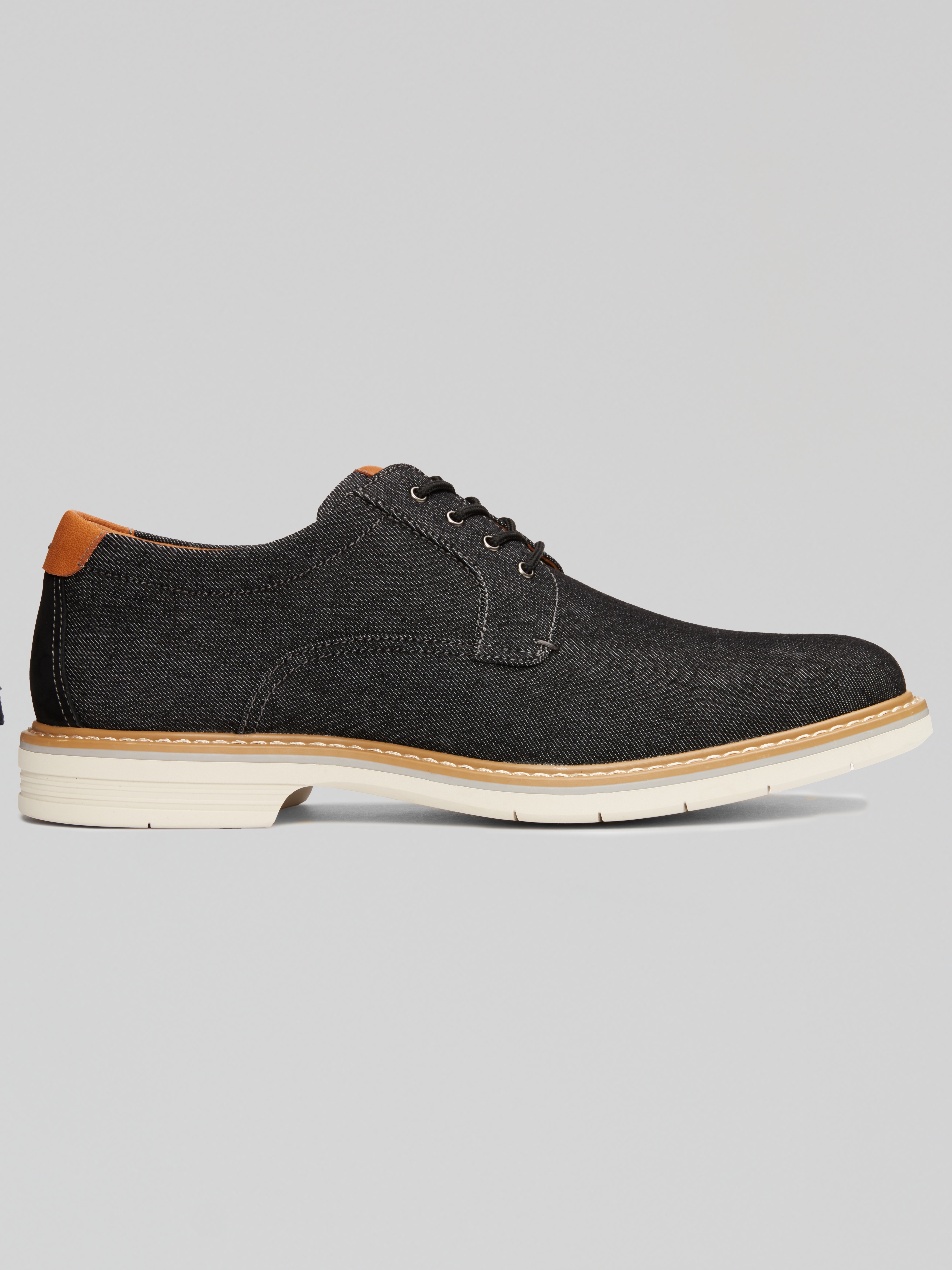 Newtown Canvas Plain Toe Oxfords