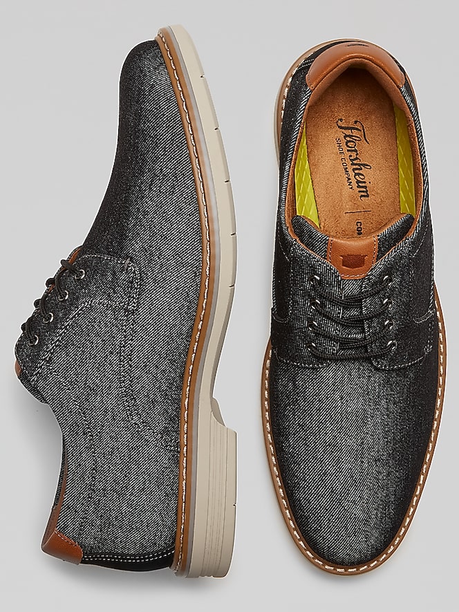 Florsheim Newtown Canvas Plain Toe Oxfords