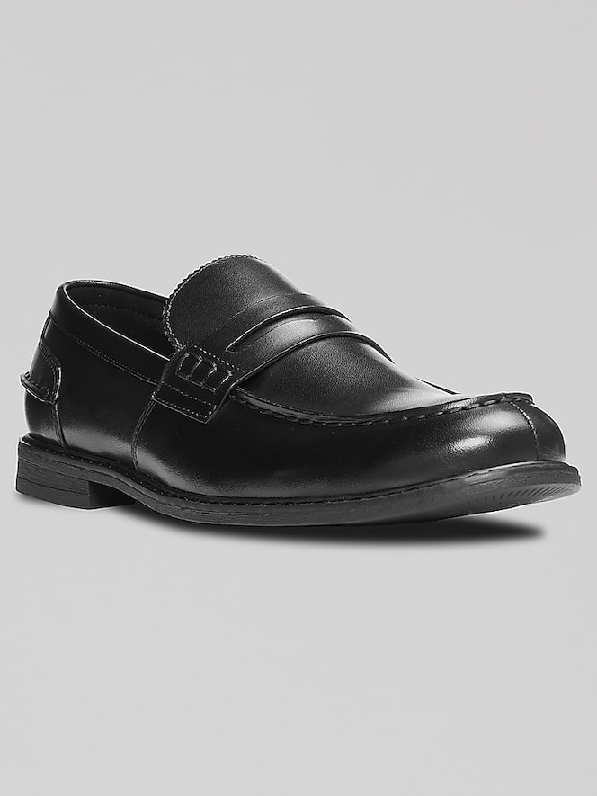 Joseph Abboud Leather Penny Strap Loafers