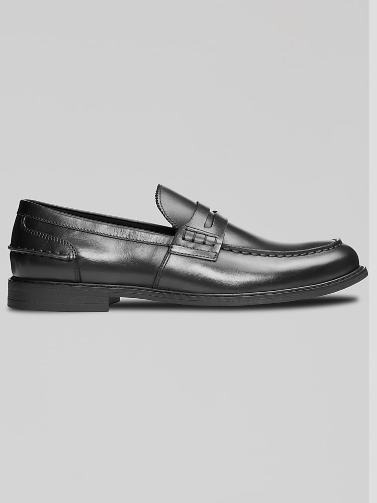 MEN'S PINCH PENNY LOAFER - BLACK – DiPrima's Shoes