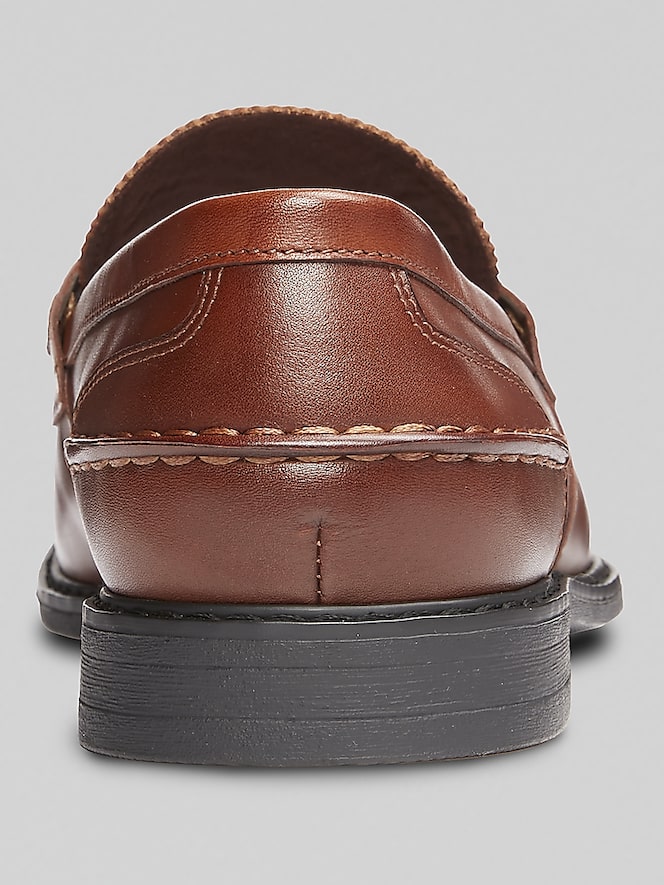Joseph Abboud Leather Penny Strap Loafers