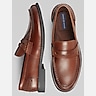 Joseph Abboud Leather Penny Strap Loafers