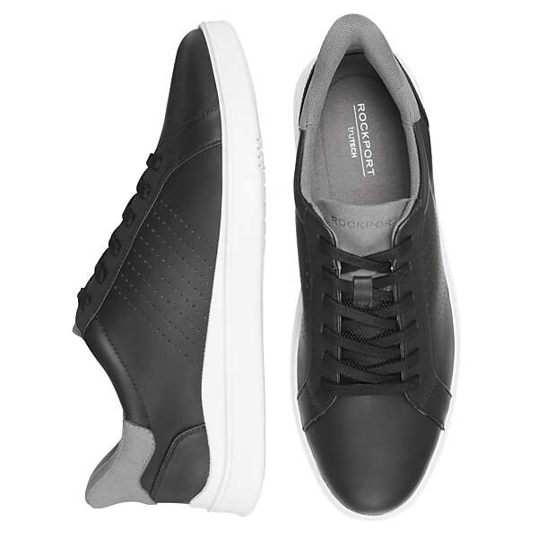 Rockport Men's Tristen Step Activated Sneakers Black - Size: 11 D-Width