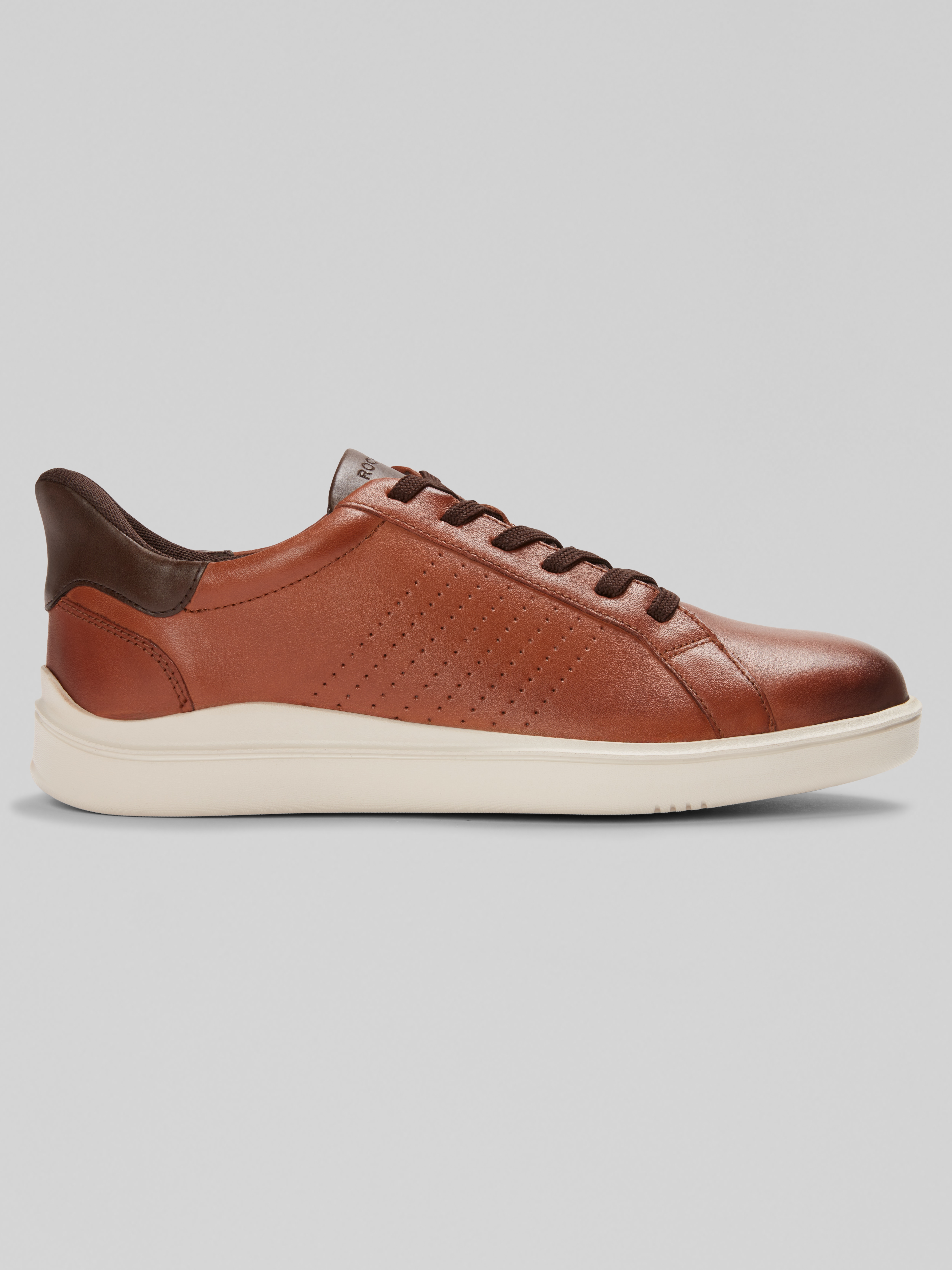 Rockport Tristen Step Activated Sneakers, Dark Natural - Tan 