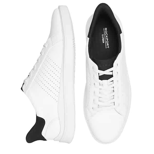 Rockport Men's Tristen Step Activated Sneakers White - Size: 7 1/2 D-Width TMW42YA75413