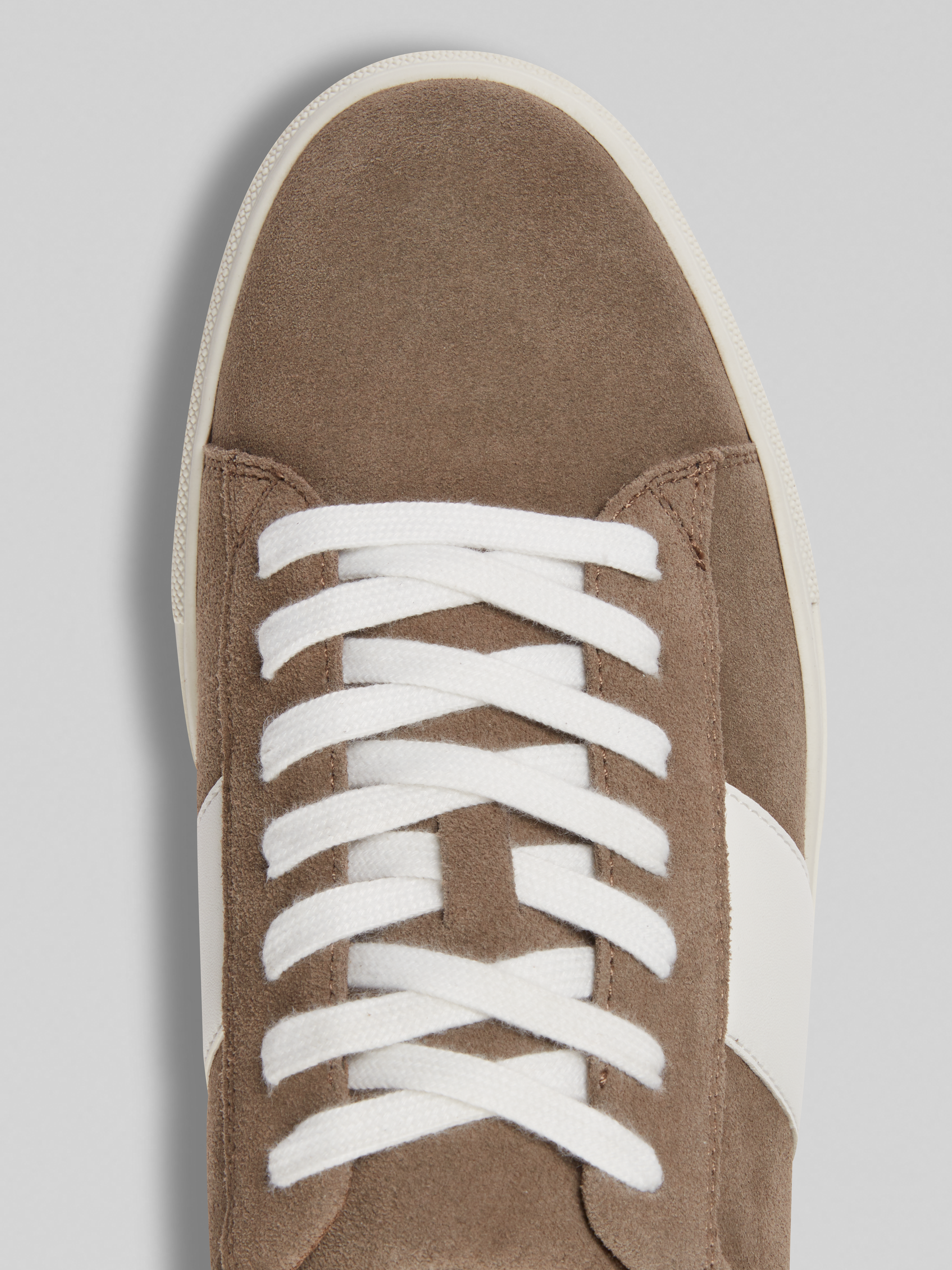 Suede Lace-Up Sneakers