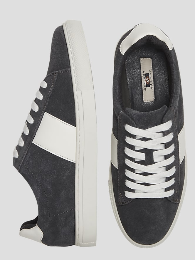 Joseph Abboud Suede Lace-Up Sneakers