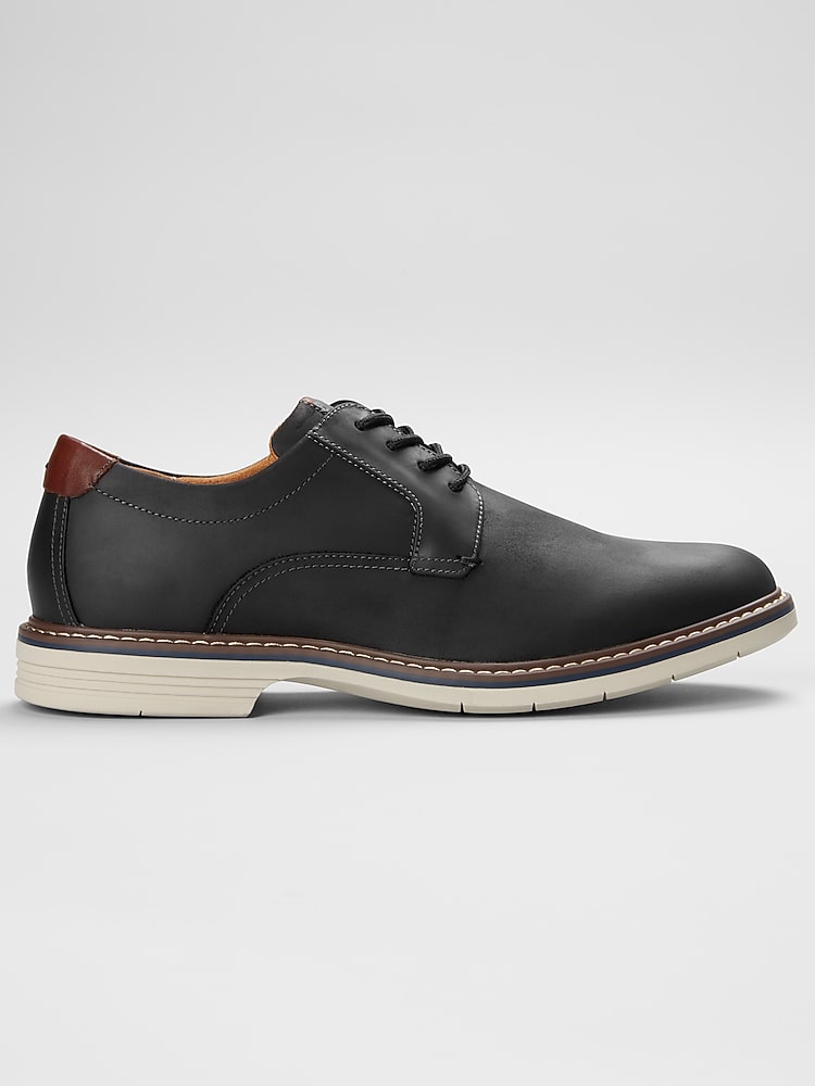 Florsheim Newtown Plain Toe Oxfords, Black | Casual Shoes | Men's