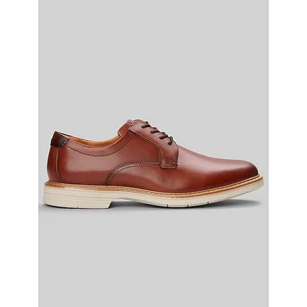 Florsheim Men's Newtown Plain Toe Oxfords Cognac - Size: 8 D-Width
