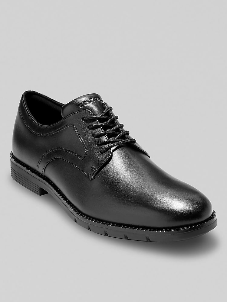 Cole Haan Flexgrand360 Leather Plain Toe Oxfords, Black  display picture 2