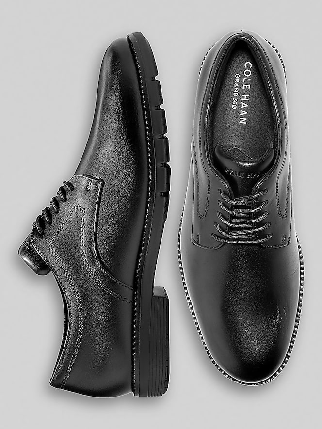 Cole Haan Flexgrand360 Leather Plain Toe Oxfords