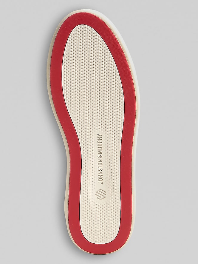 Johnston &Amp; Murphy Anders U-Throat Leather Lace-Up Sneakers