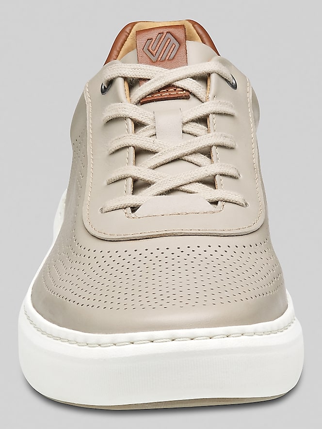 Johnston &Amp; Murphy Anders U-Throat Leather Lace-Up Sneakers