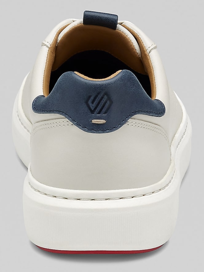 Johnston &Amp; Murphy Anders U-Throat Leather Lace-Up Sneakers