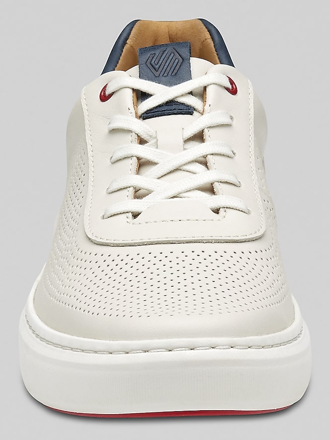 Johnston &Amp; Murphy Anders U-Throat Leather Lace-Up Sneakers