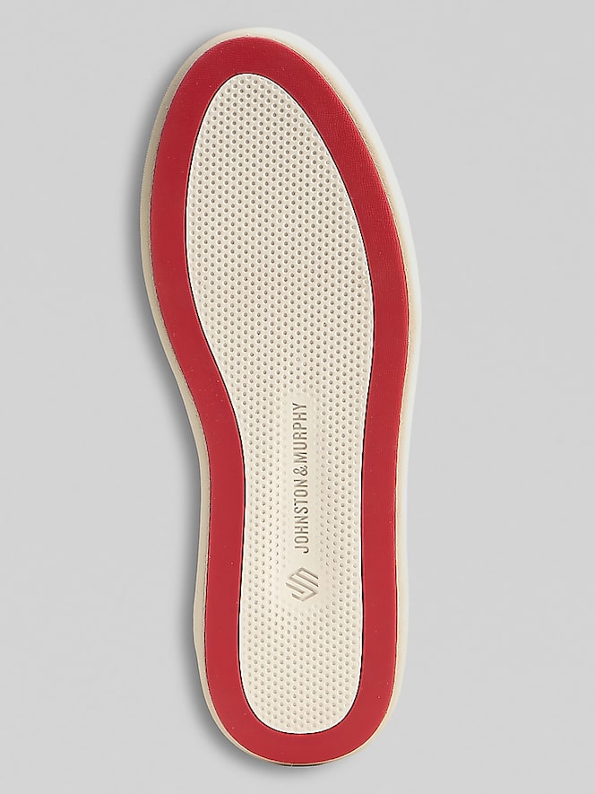 Johnston &Amp; Murphy Anders U-Throat Leather Lace-Up Sneakers