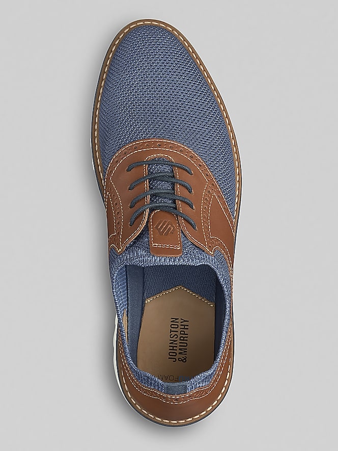 Johnston &Amp; Murphy Braydon Knit Saddle Oxfords