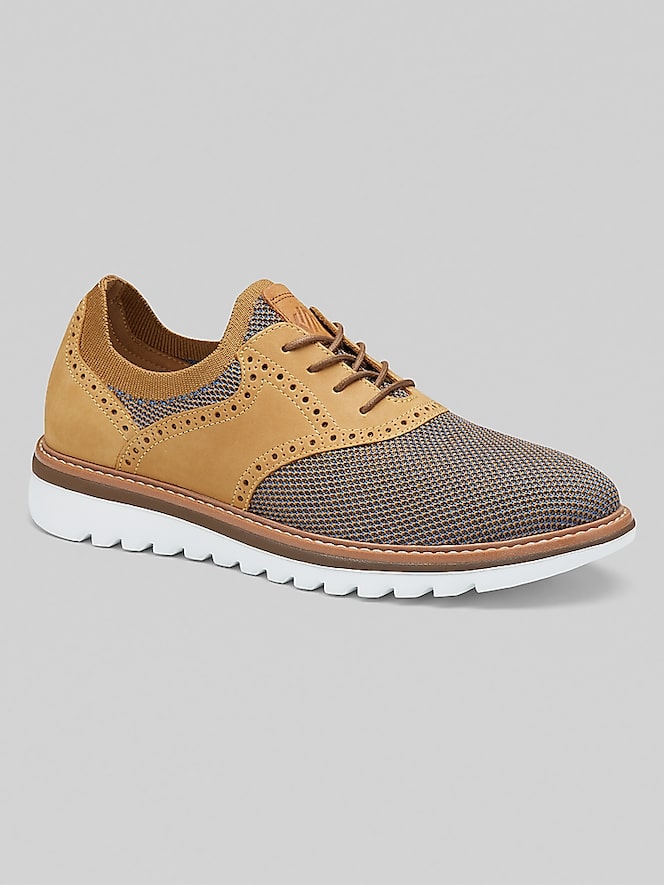 Johnston &Amp; Murphy Braydon Knit Saddle Oxfords