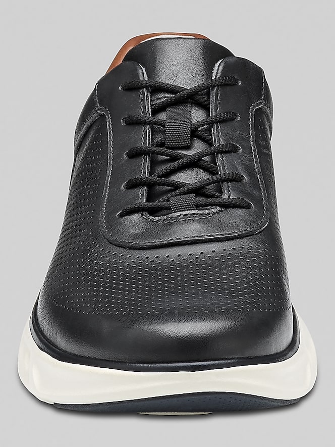 Johnston &Amp; Murphy Reactivate U-Throat Full Grain Leather Lace-Up Sneakers