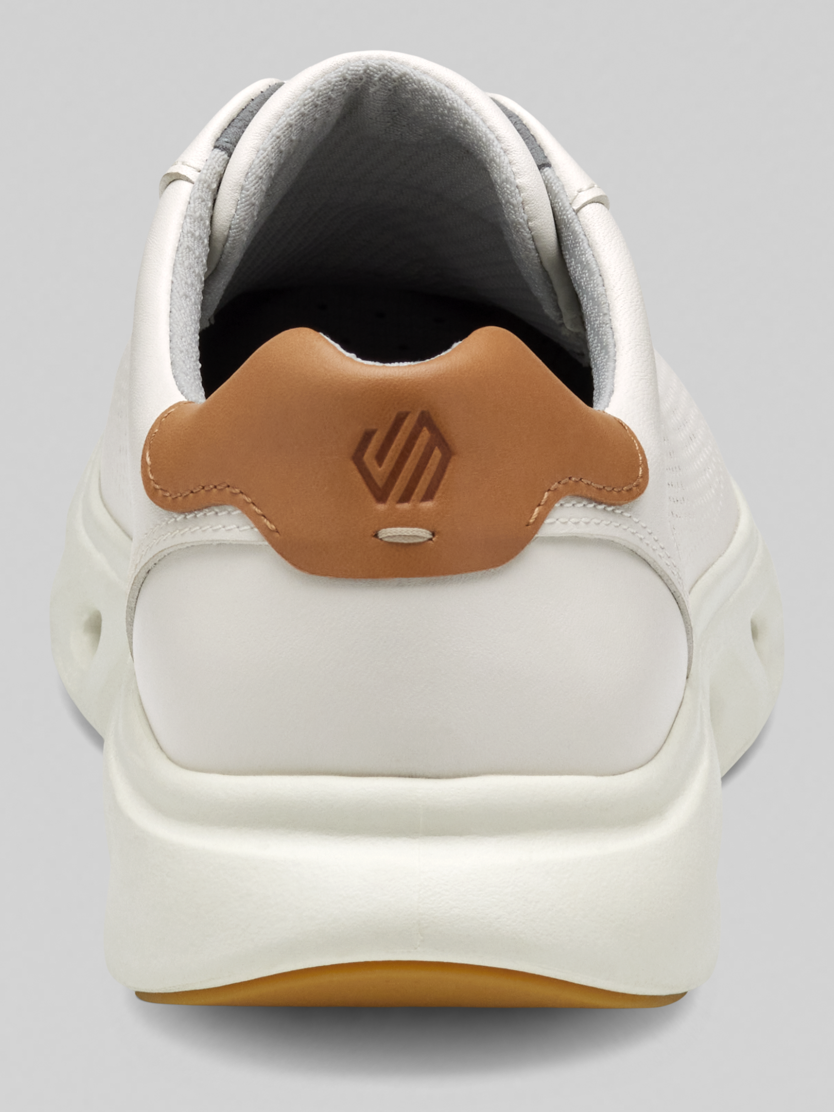 Reactivate U-Throat Full Grain Leather Lace-Up Sneakers