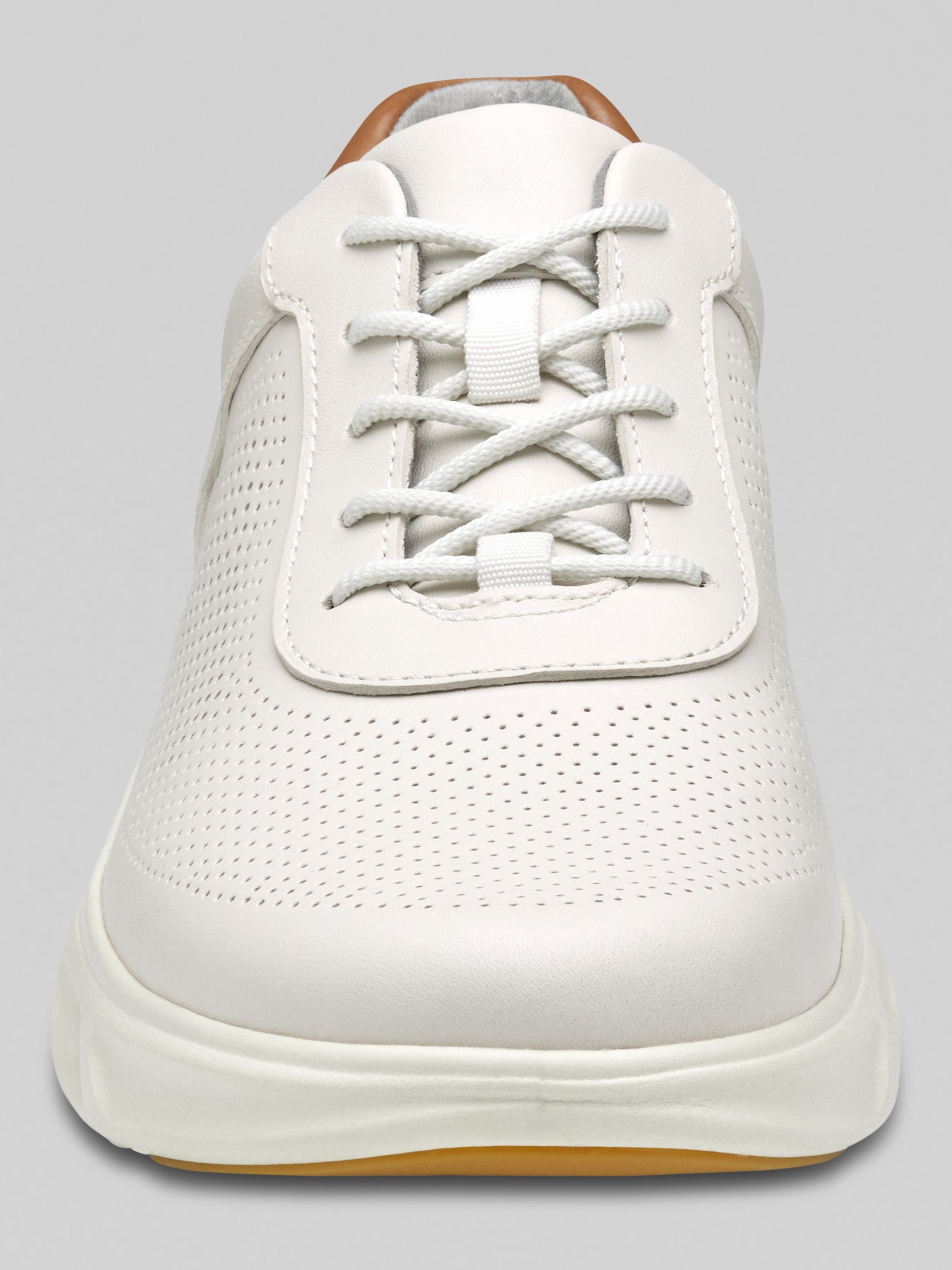 Reactivate U-Throat Full Grain Leather Lace-Up Sneakers