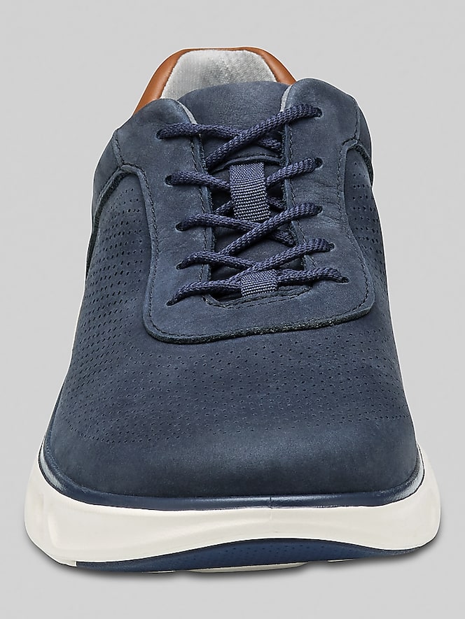 Johnston &Amp; Murphy Reactivate U-Throat Nubuck Leather Lace-Up Sneakers