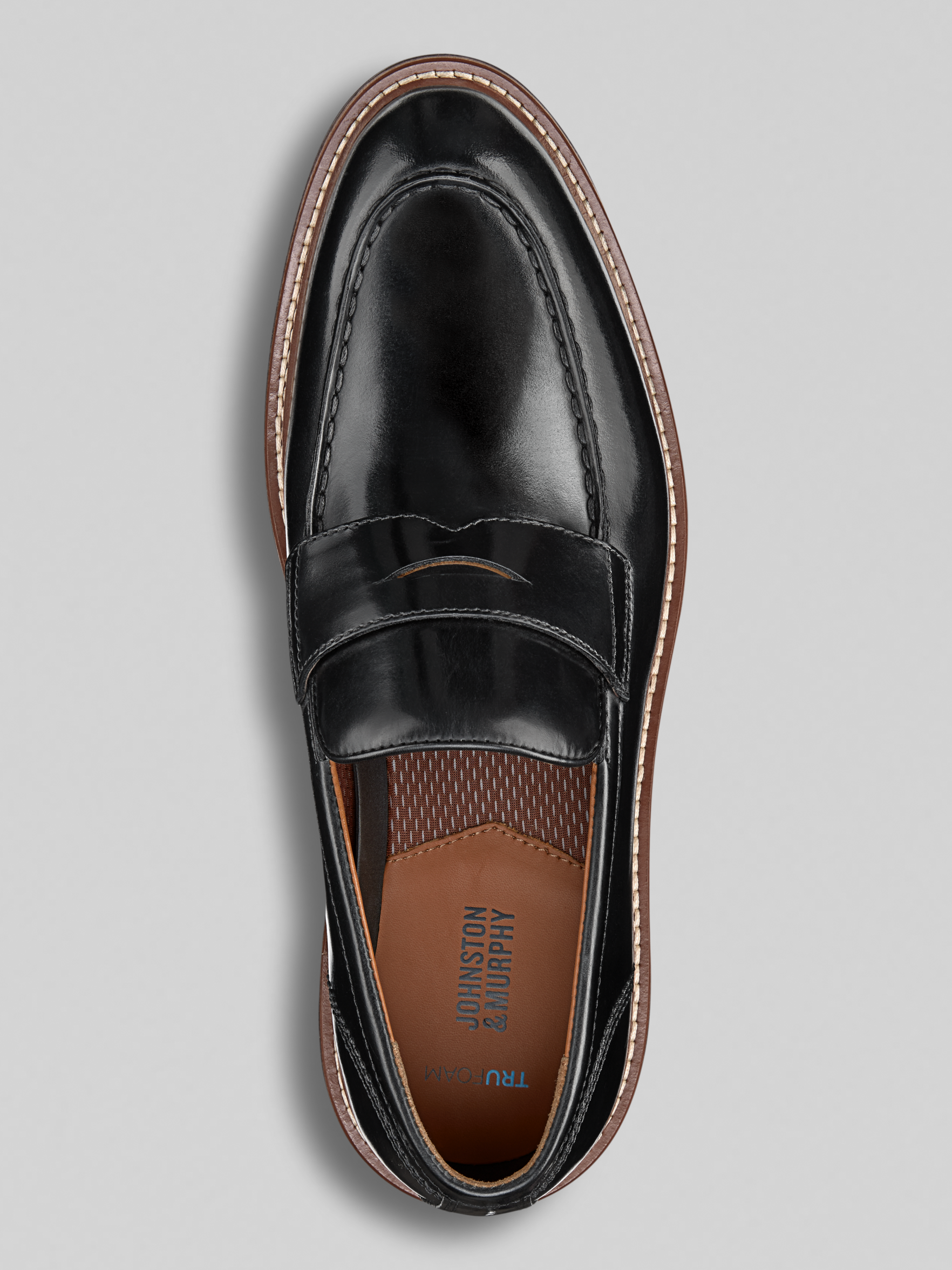 Upton Leather Penny Loafers