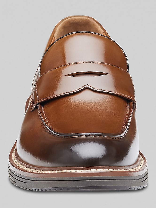 Johnston &Amp; Murphy Upton Leather Penny Loafers