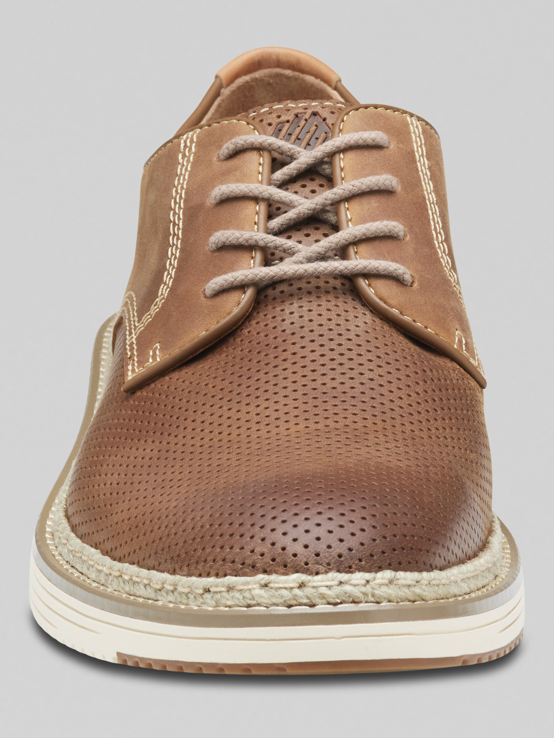 Murphy Upton Nubuck Leather Plain Toe Oxfords
