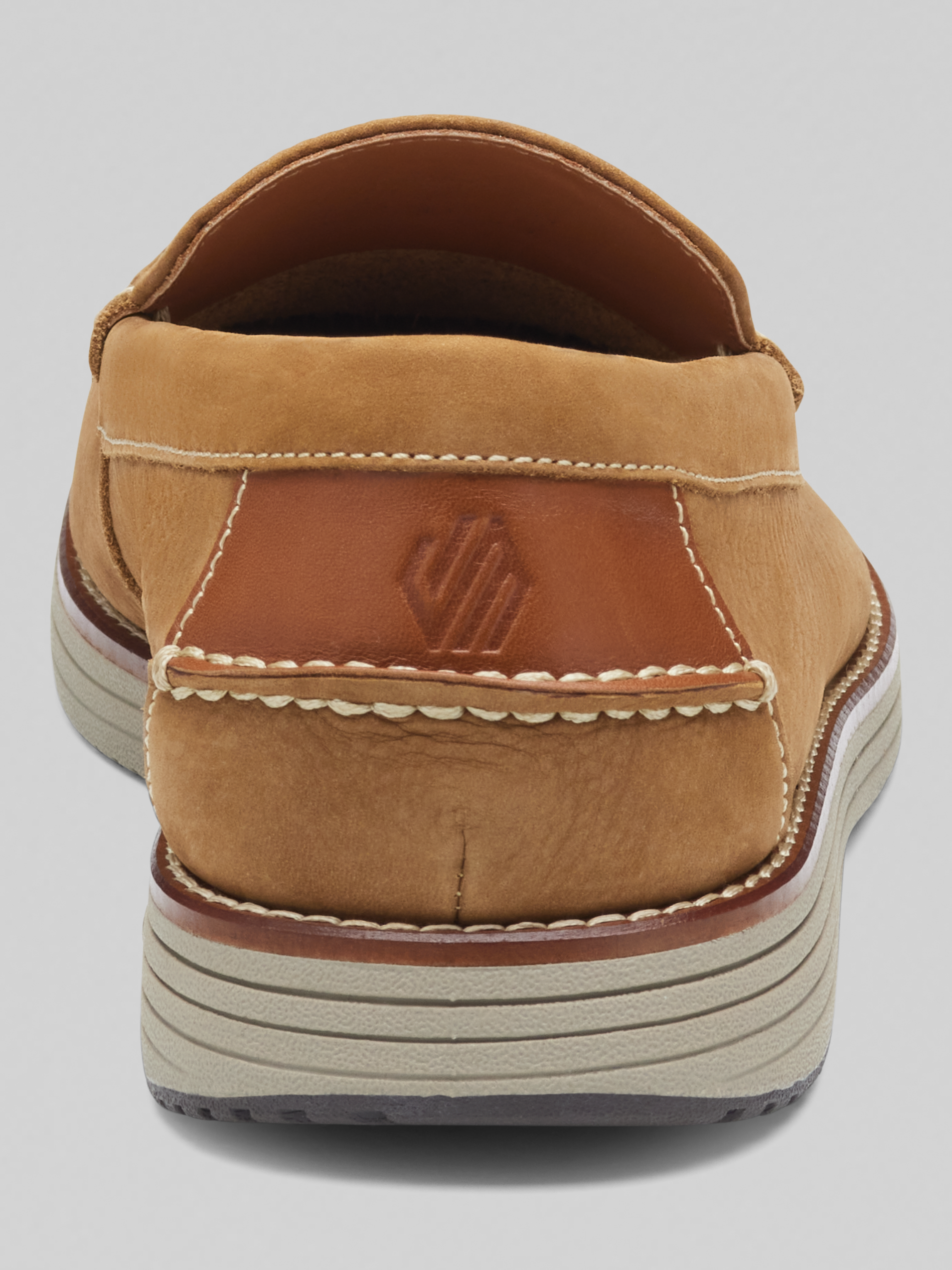 Upton Venetian Nubuck Leather Slip-On Loafers