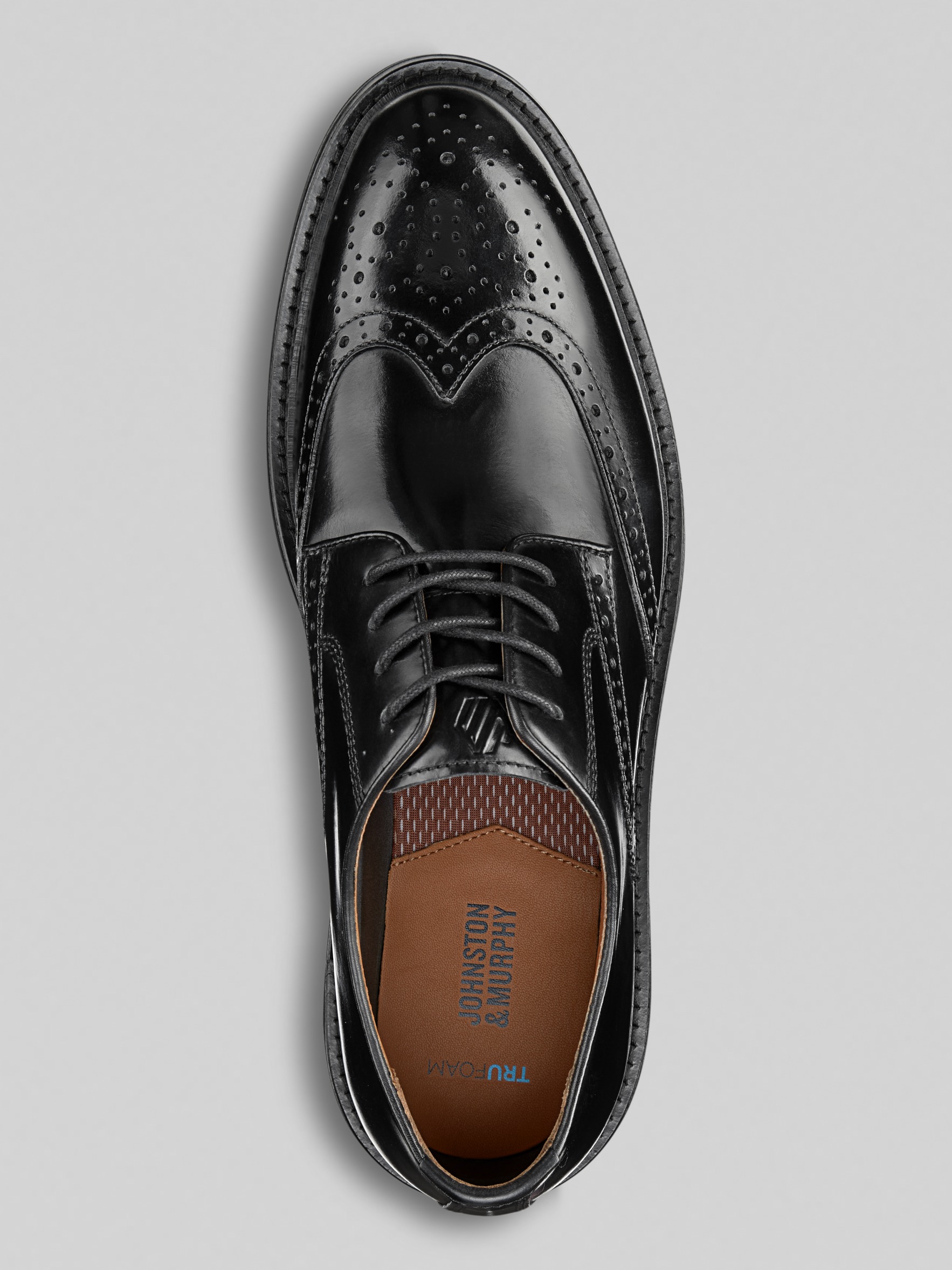 Murphy Upton Nubuck Leather Wingtip Oxfords