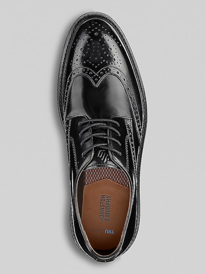 Johnston &Amp; Murphy Murphy Upton Nubuck Leather Wingtip Oxfords