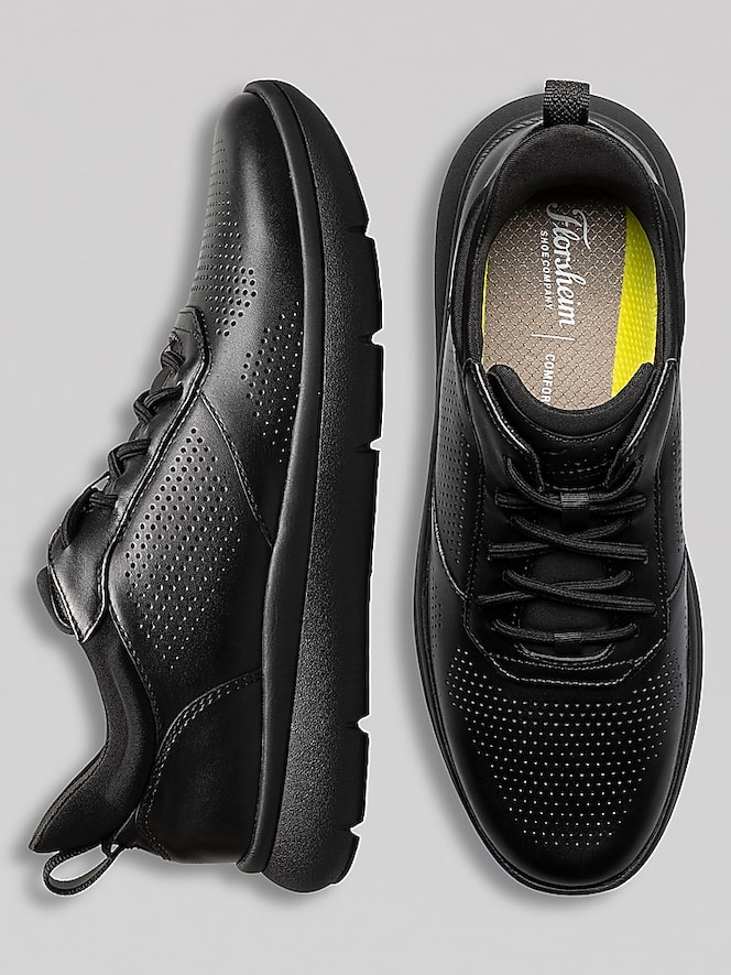 Florsheim Fleet Perforated Toe Elastic Lace Sneaker