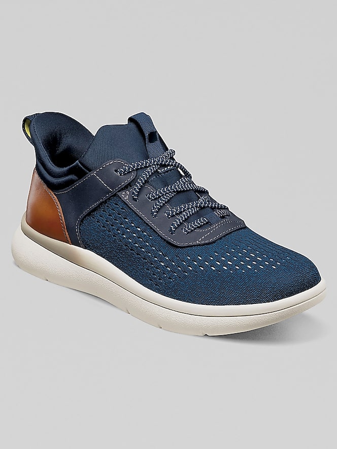 Florsheim Fleet Knit Elastic Lace Sneakers