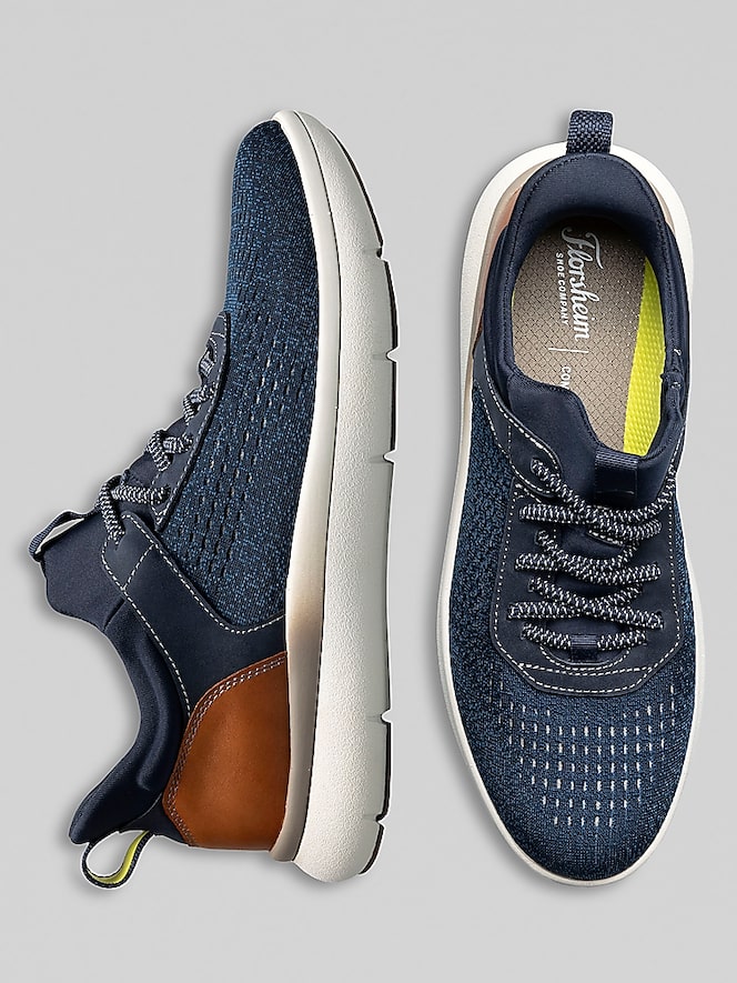 Florsheim Fleet Knit Elastic Lace Sneakers