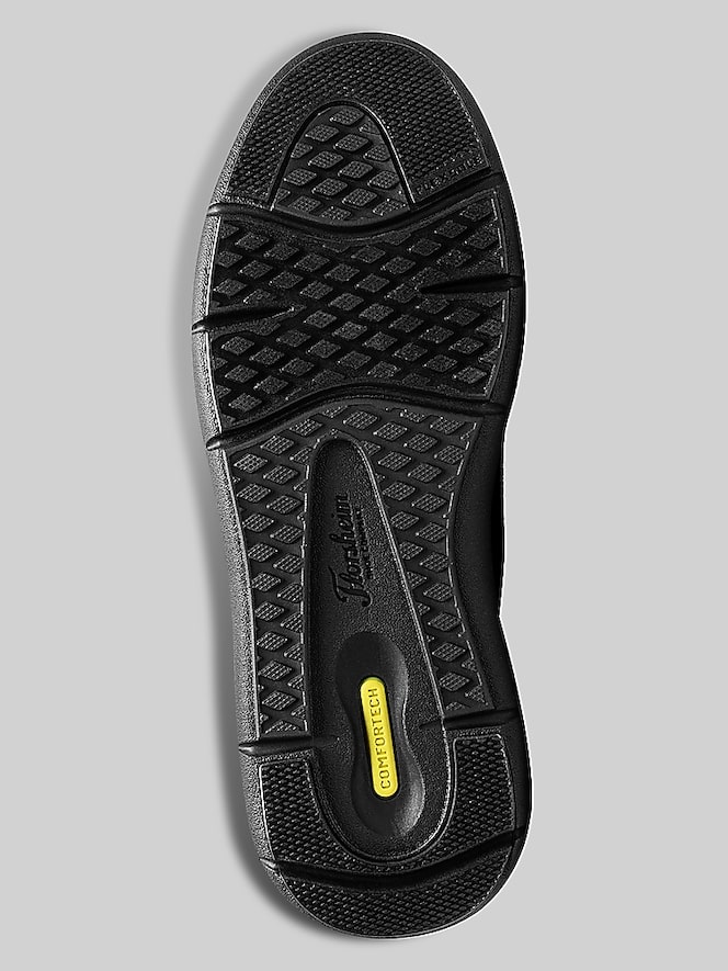 Florsheim Fleet Knit Elastic Lace Sneaker, Black - Image 3 of 7