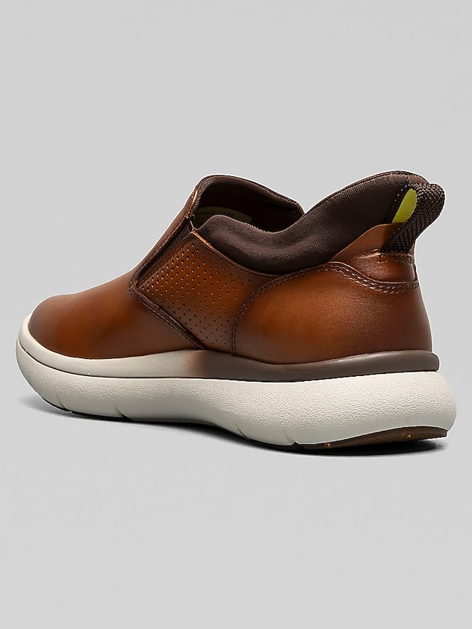 Florsheim Fleet Plain Toe Slip-On Sneakers, Tan - Image 7 of 7