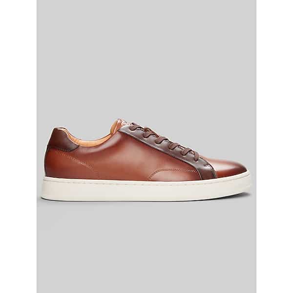 Florsheim Men's Monopoli Lace-To-Toe Sneakers Cognac - Size: 9 D-Width