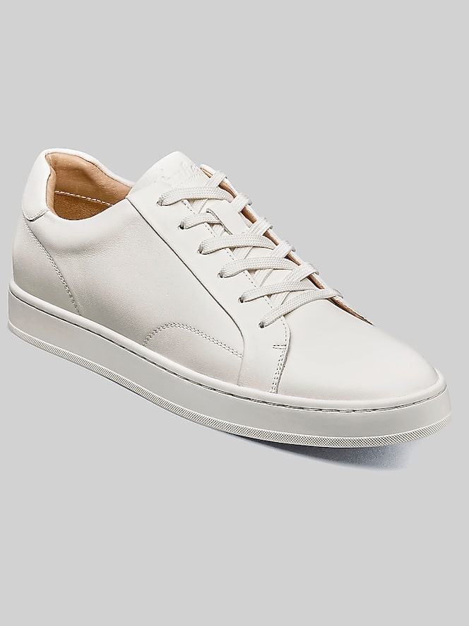 Florsheim Monopoli Lace-to-Toe Sneakers, Cream - Image 2 of 7