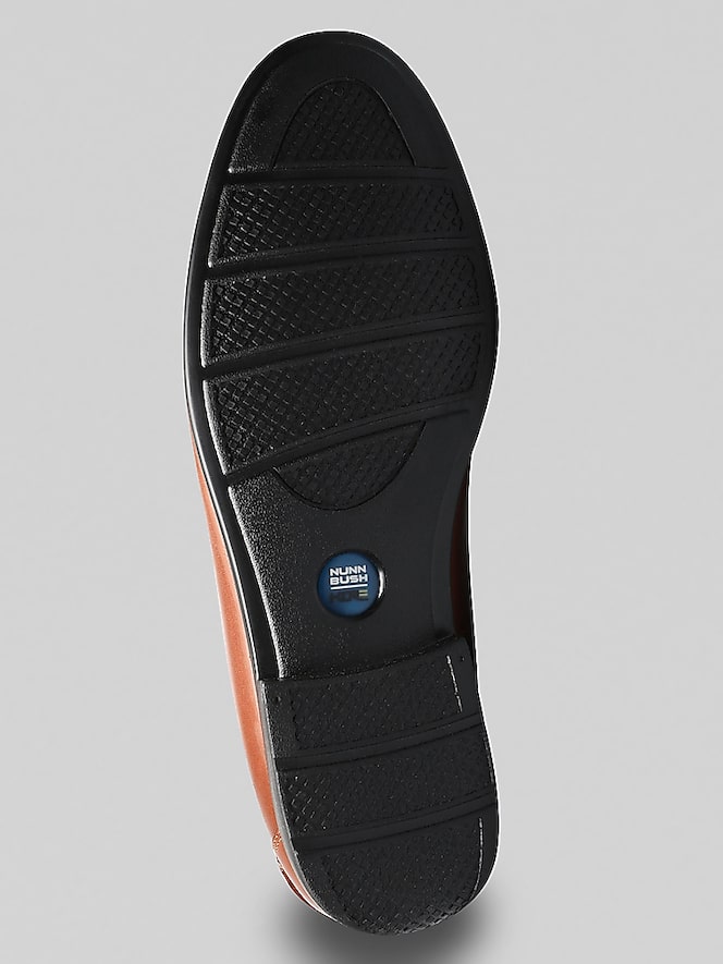 Nunn Bush Drexel Moc Toe Penny Loafers, Cognac - Image 3 of 6