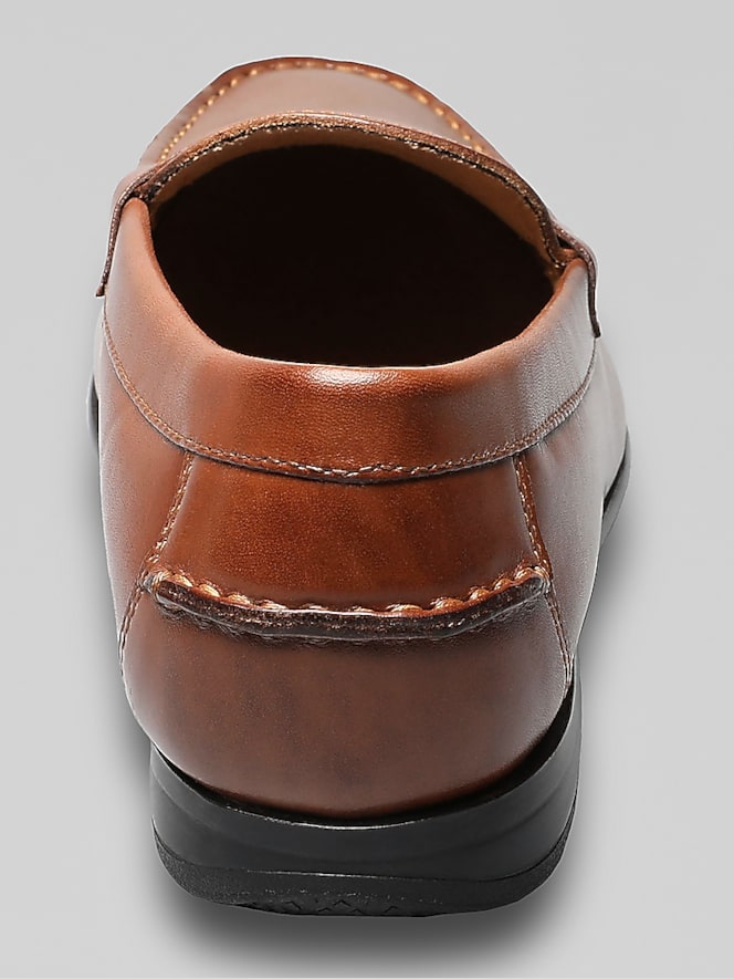 Nunn Bush Drexel Moc Toe Penny Loafers, Cognac - Image 5 of 6